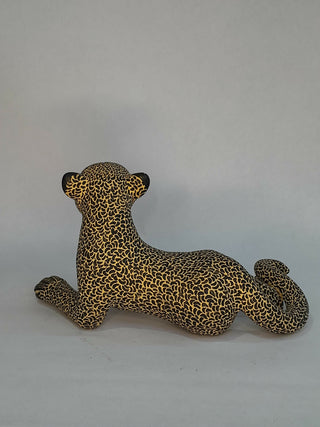 JAGUAR DE BARRO CHIAPAS ARTESANÍA MEXICANA