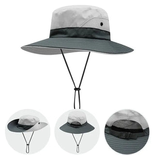 Sombrero de Sol de Verano con Ala Ancha y Protección UV