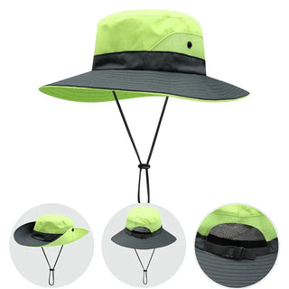 Sombrero de Sol de Verano con Ala Ancha y Protección UV